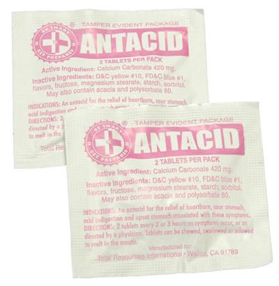 Antacid - 2 Tablet Packs (100 Pack)