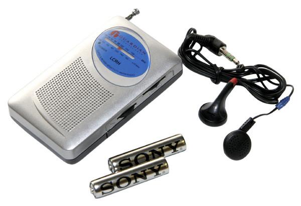 Am/Fm Radio w/ Headphones (batteries included)